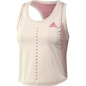 Canotta da donna adidas  PK Primeblue Tank Crema White