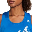 Canotta da donna adidas  Speed Tank blue