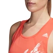 Canotta da donna adidas  Speed Tank orange