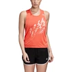 Canotta da donna adidas  Speed Tank orange