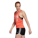 Canotta da donna adidas  Speed Tank orange