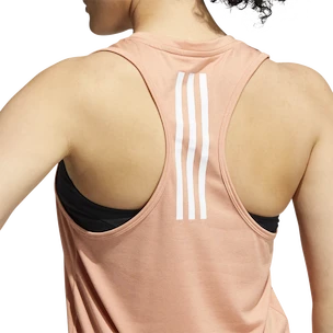 Canotta da donna adidas  Training 3-Stripes Tank Ambient Blush XS