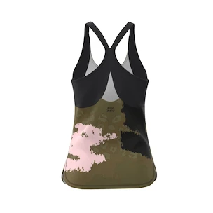 Canotta da donna BIDI BADU  Pure Wild Tank Olive/Dark Grey M