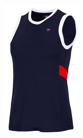 Canotta da donna Fila  Top Lissy Navy/Fila Red