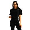 Canotta da donna GymBeam  Limitless Cropped T-shirt Black