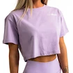 Canotta da donna GymBeam  Limitless Cropped T-shirt Lavender