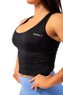 Canotta da donna Nebbia  Sporty Slim-Fit Crop Tank Top 422 black