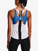 Canotta da donna Under Armour  2 in 1 Knockout Tank-WHT