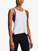 Canotta da donna Under Armour  2 in 1 Knockout Tank-WHT XS