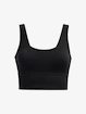 Canotta da donna Under Armour  Meridian Fitted Crop Tank-BLK