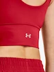 Canotta da donna Under Armour  Meridian Fitted Crop Tank-RED