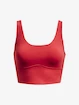 Canotta da donna Under Armour  Meridian Fitted Crop Tank-RED