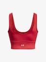 Canotta da donna Under Armour  Meridian Fitted Crop Tank-RED