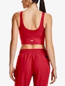 Canotta da donna Under Armour  Meridian Fitted Crop Tank-RED