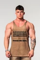 Canotta da uomo Nebbia  Washed-off Oversized Stringer MAX OUT Light Brown