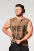 Canotta da uomo Nebbia  Washed-off Tank Top BEASTIN' Light Brown