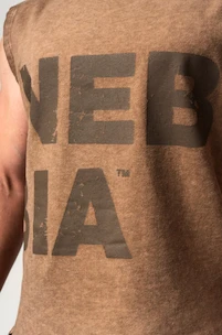 Canotta da uomo Nebbia  Washed-off Tank Top BEASTIN' Light Brown