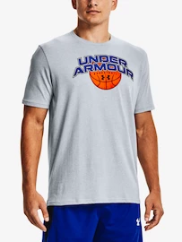 Canotta da uomo Under Armour BBALL BRANDED WRDMRK SS-GRY