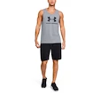 Canotta da uomo Under Armour  SPORTSTYLE LOGO TANK grey