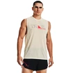 Canotta da uomo Under Armour  UA Run Trail Tank -BRN