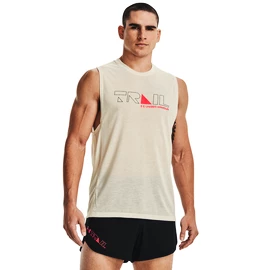 Canotta da uomo Under Armour UA Run Trail Tank -BRN