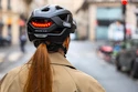 Casco da ciclismo Abus Aduro 3.0 Led Orange Palm