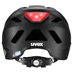 Casco da ciclismo Uvex Urban Planet LED Black Matt (S4100650100)