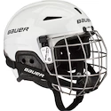 Casco da hockey Bauer  LIL Combo White Youth