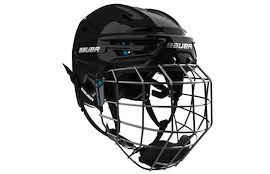 Casco da hockey Bauer RE-AKT 155 Combo Black Senior