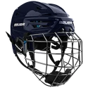 Casco da hockey Bauer RE-AKT 155 Combo Navy Senior