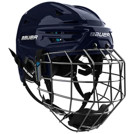 Casco da hockey Bauer RE-AKT 155 Combo Navy Senior