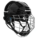 Casco da hockey Bauer RE-AKT 55 Combo Black Senior