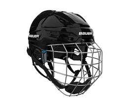 Casco da hockey Bauer RE-AKT 55 Combo Black Senior