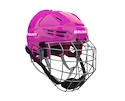 Casco da hockey Bauer RE-AKT 55 Combo Pink Senior