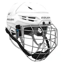 Casco da hockey Bauer RE-AKT 55 Combo White Senior L