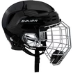 Casco da hockey Bauer RE-AKT 85 Combo Black Senior