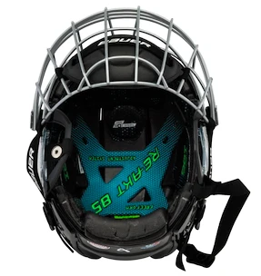 Casco da hockey Bauer RE-AKT 85 Combo Black Senior