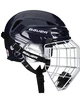 Casco da hockey Bauer RE-AKT 85 Combo Navy Senior