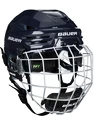 Casco da hockey Bauer RE-AKT 85 Combo Navy Senior