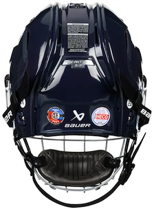 Casco da hockey Bauer RE-AKT 85 Combo Navy Senior