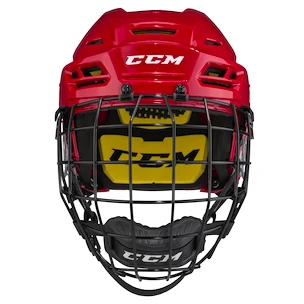 Casco da hockey CCM Tacks 210 Combo Red Senior