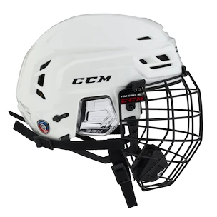 Casco da hockey CCM Tacks 210 Combo White Senior