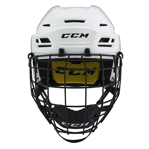 Casco da hockey CCM Tacks 210 Combo White Senior