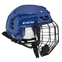 Casco da hockey CCM Tacks 310 Combo Blue Senior