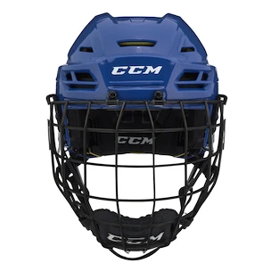 Casco da hockey CCM Tacks 310 Combo Blue Senior