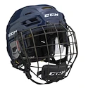 Casco da hockey CCM Tacks 310 Combo Dark Blue Senior