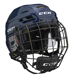 Casco da hockey CCM Tacks 310 Combo Dark Blue Senior