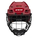 Casco da hockey CCM Tacks 310 Combo Red Senior