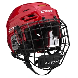 Casco da hockey CCM Tacks 310 Combo Red Senior