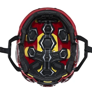 Casco da hockey CCM Tacks 310 Combo Red Senior